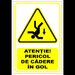 Semn pentru pericol de cadere in gol